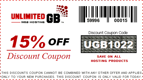UnlimitedGB Promotional Discount Coupon - Promo Code UGB1022